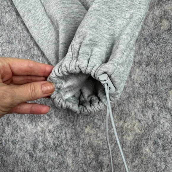 Gap Mens Gray Cargo Sweatpants Wide Leg Fleece Size M - Picture 9 of 12